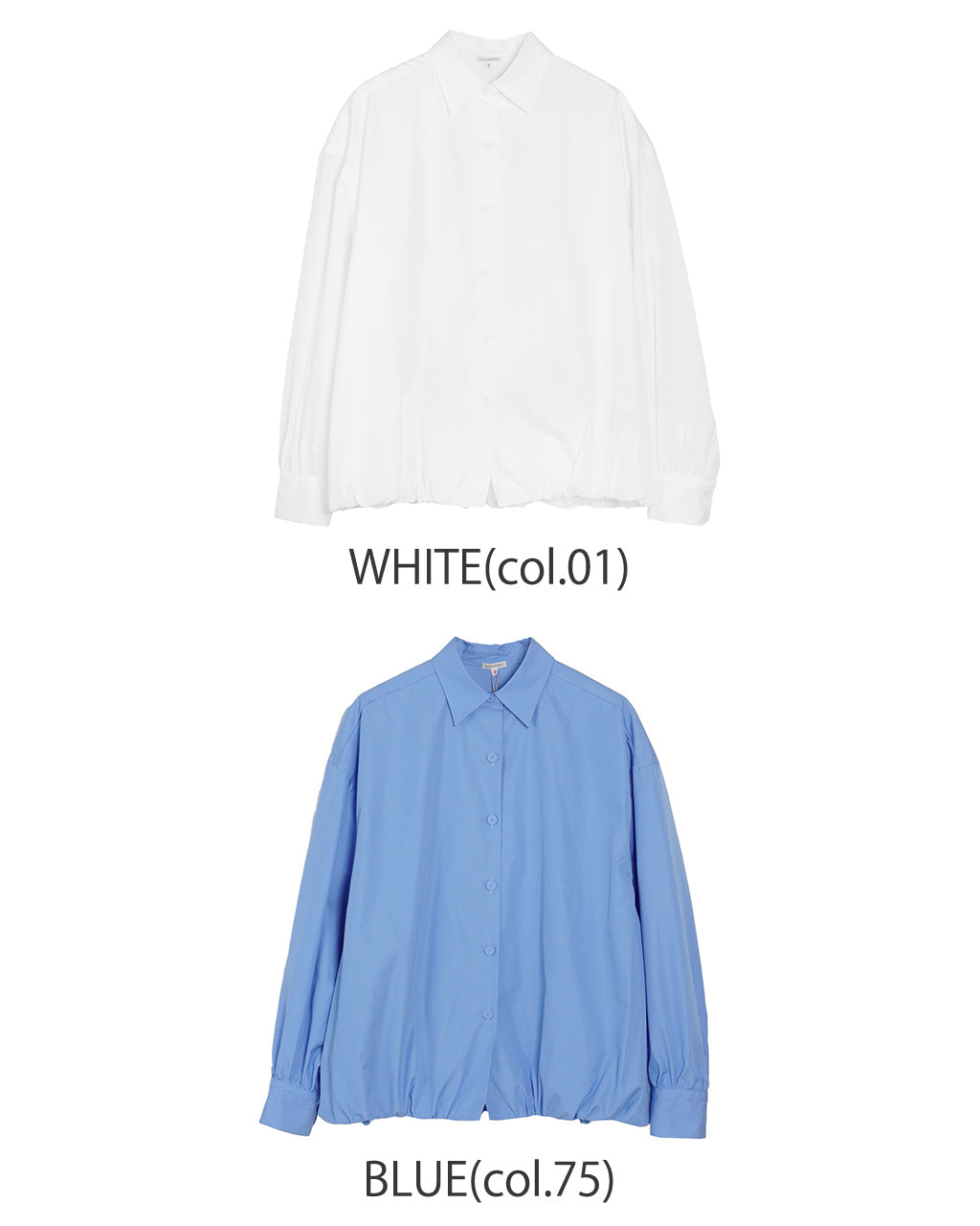 【SALE!40%OFF】 バルーン シャツ Balloon Shirts ブロード生地 長袖 レギュラーカラー LV-SH5108