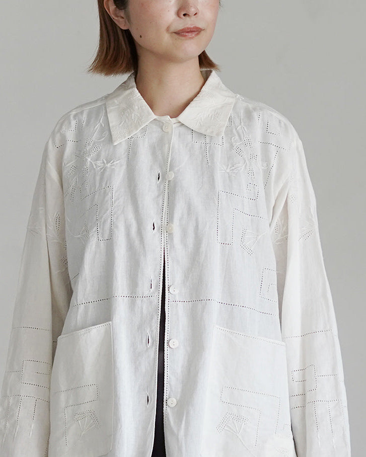 Embroidery blouse LV-SH5301【先行予約】【2026年3月中旬頃入荷予定】