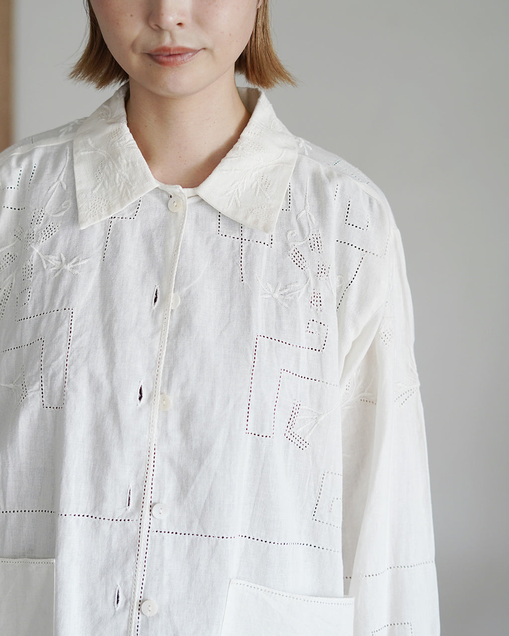 Embroidery blouse LV-SH5301【先行予約】【2026年3月中旬頃入荷予定】