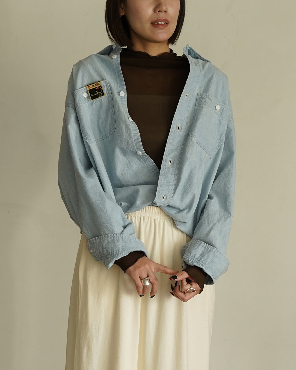 Transformation Chambray shirts LV-SH6102【先行予約】【2026年2月中旬頃入荷予定】