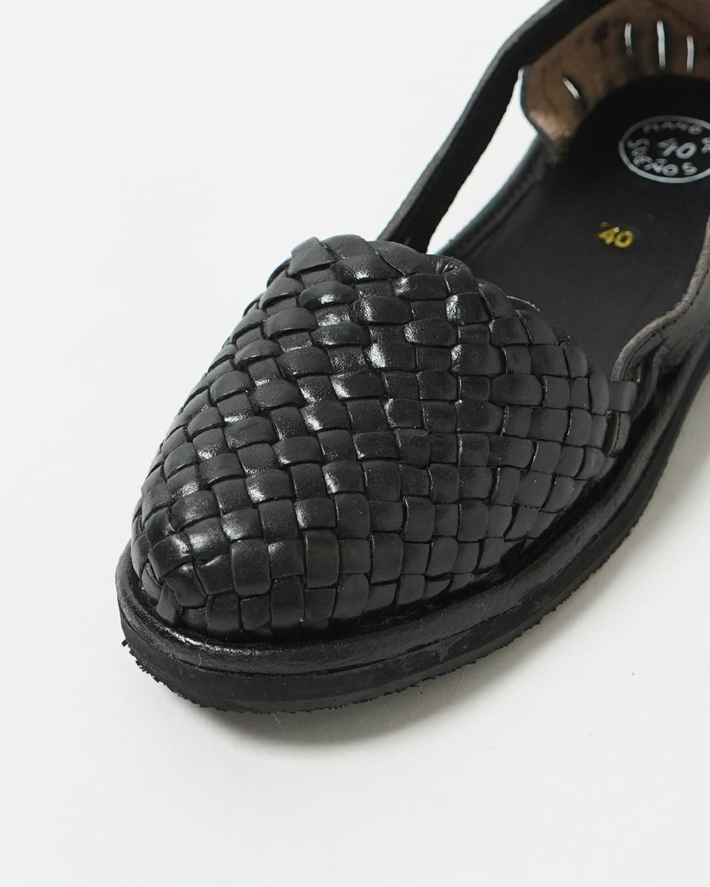MANO DE SUENOS マノデスエーニョス レザー メッシュサンダル リオ MESH SANDAL RIO エスパドリーユ レザーサンダル ヒールサンダル 【送料無料】【クーポン対象外】