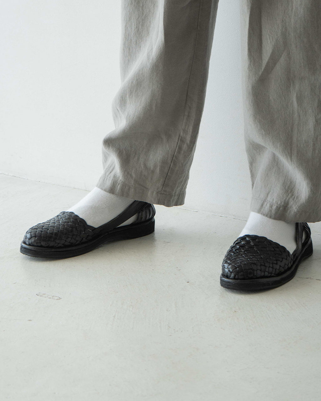 MANO DE SUENOS マノデスエーニョス レザー メッシュサンダル リオ MESH SANDAL RIO エスパドリーユ レザーサンダル ヒールサンダル 【送料無料】【クーポン対象外】