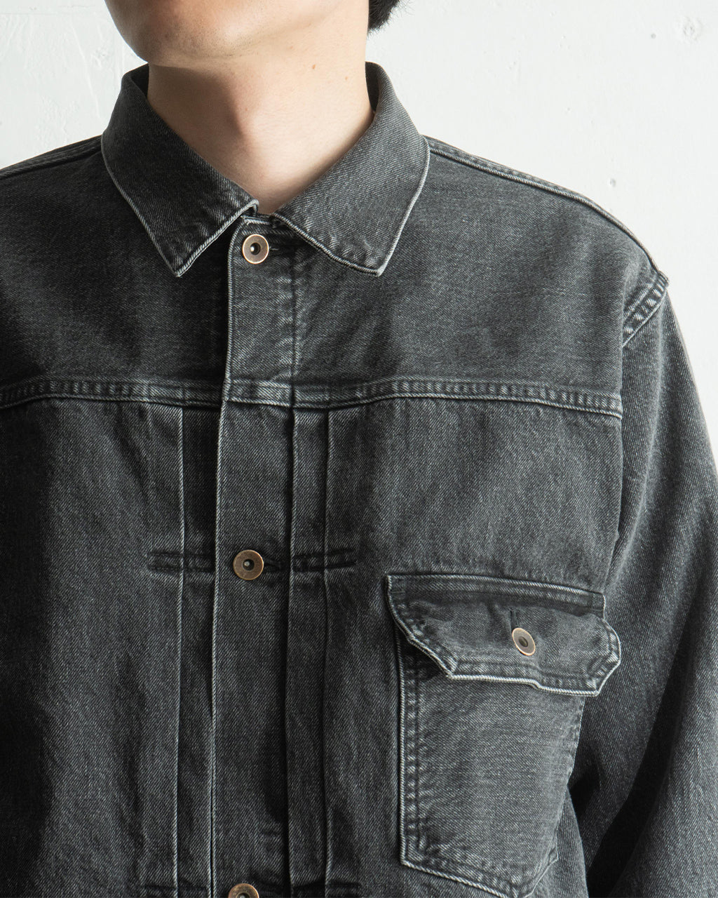 【SALE!20%OFF】TYPE-1 デニムジャケット DENIM JACKET オーガニックコットン 13.5oz セルビッチデニム M25A04BL11C