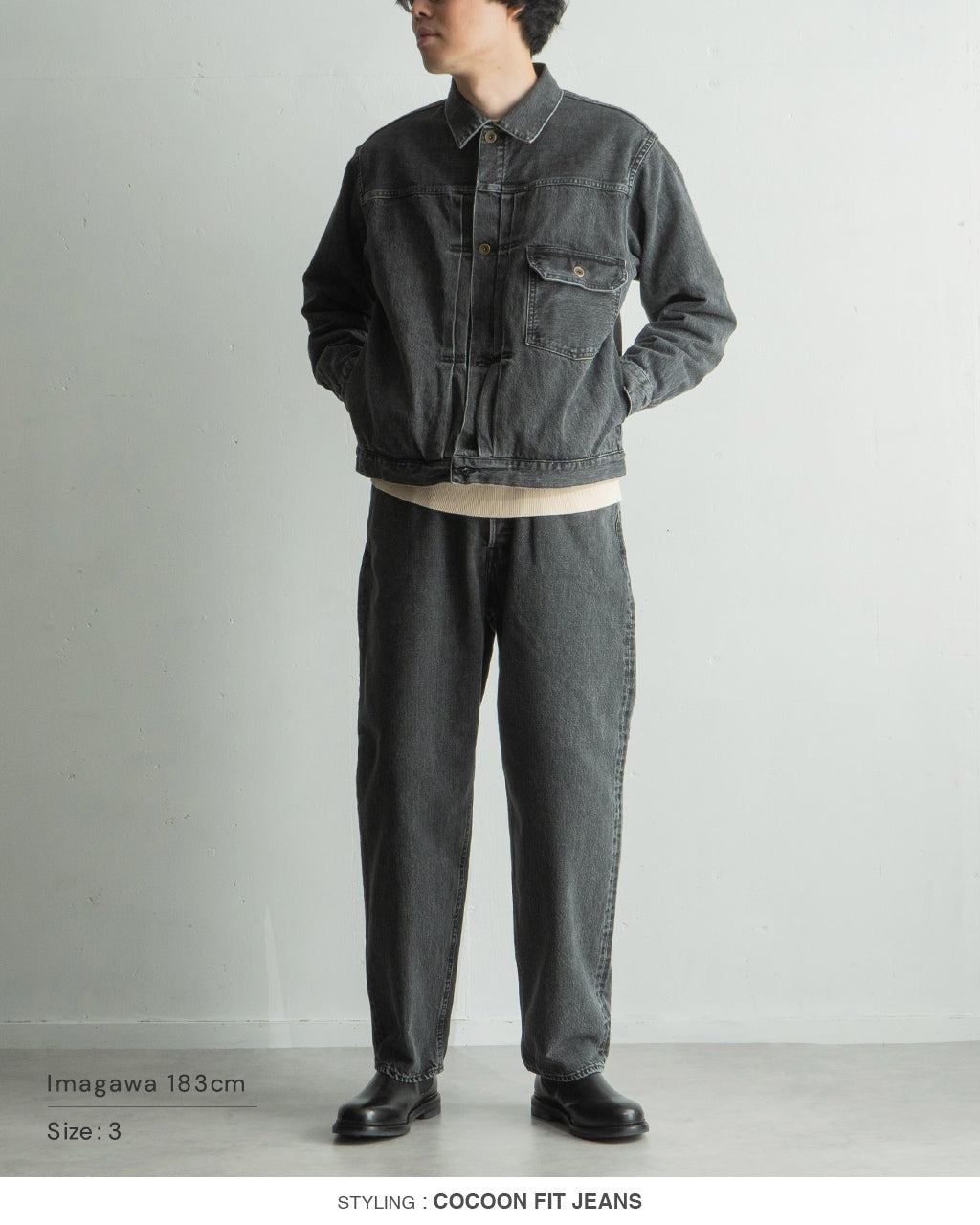 【SALE!20%OFF】TYPE-1 デニムジャケット DENIM JACKET オーガニックコットン 13.5oz セルビッチデニム M25A04BL11C