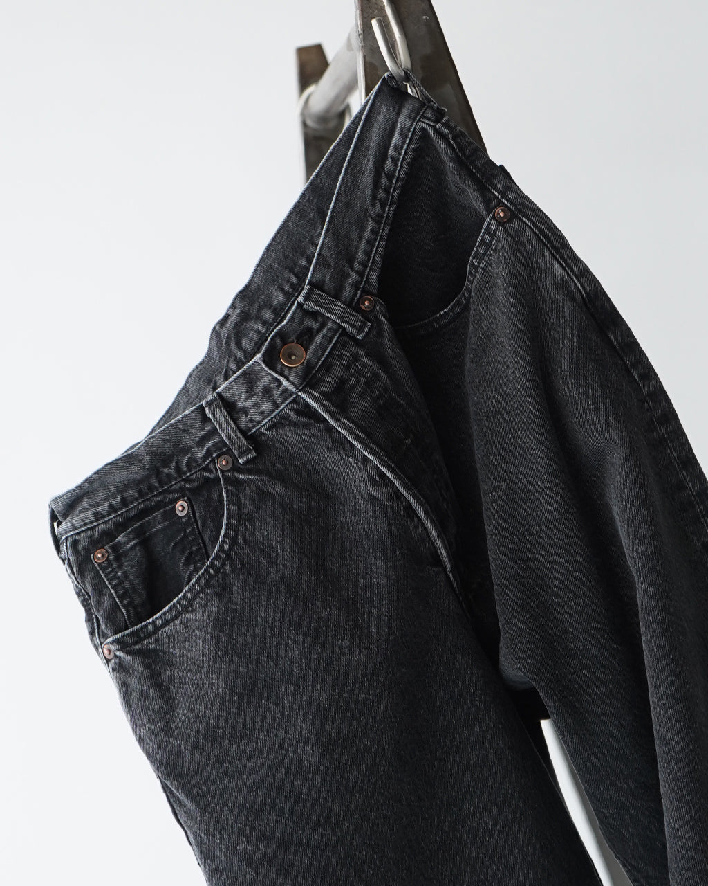 SELVEDGE DENIM WIDE LEG JEANS M25A04PT12C