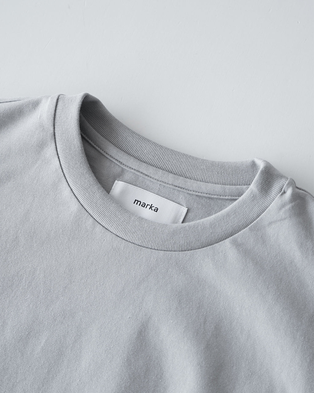 【SALE!30%OFF】オーガニックコットン天竺 クルーネック ロングスリーブ Tシャツ 40/2 ORGANIC COTTON KNIT CREW NECK L/S TEE 長袖 カットソー M25A08CS01C