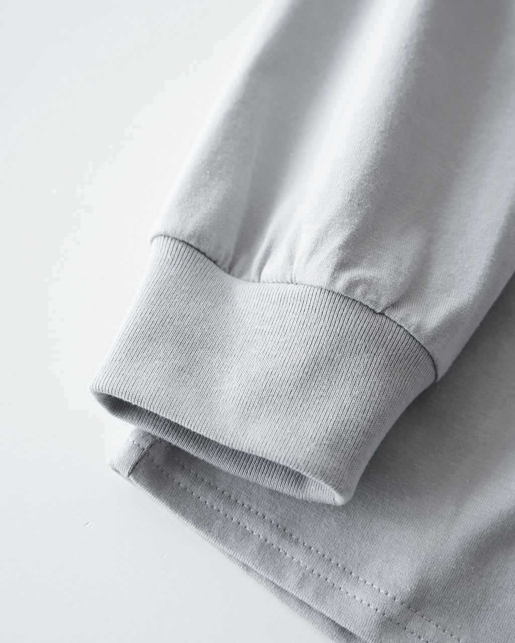 【SALE!30%OFF】オーガニックコットン天竺 クルーネック ロングスリーブ Tシャツ 40/2 ORGANIC COTTON KNIT CREW NECK L/S TEE 長袖 カットソー M25A08CS01C