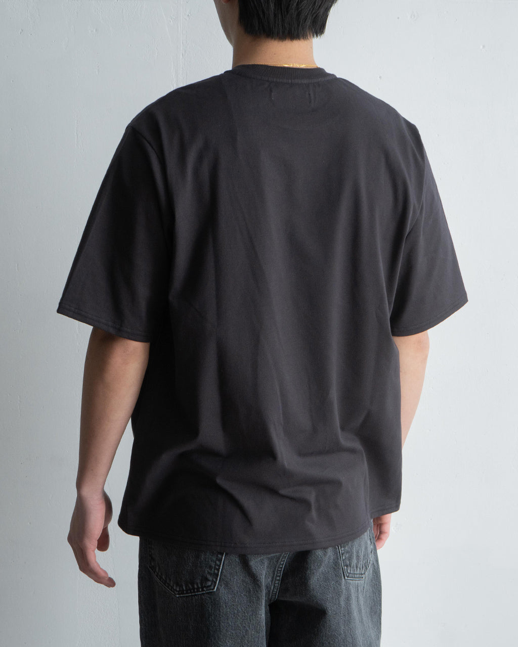 【SALE!20%OFF】クルーネック Tシャツ 40/2 ORGANIC COTTON KNIT CREW NECK TEE 半袖 カットソー M25A08CS02B