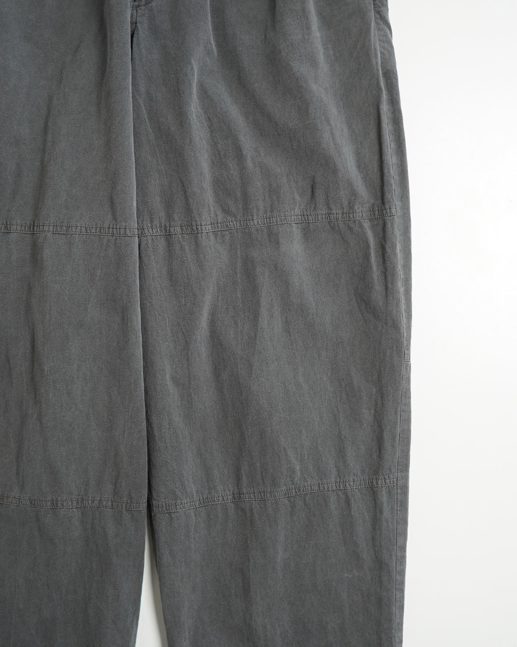 【SALE!20%OFF】ニー スイッチ イージーパンツ KNEE SWITCH EASY PANTS テーパード ワイドシルエット オーガニックコットン M25A16JK01C