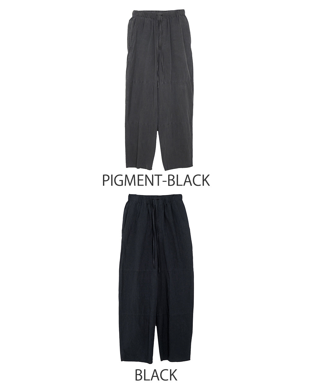 【SALE!20%OFF】ニー スイッチ イージーパンツ KNEE SWITCH EASY PANTS テーパード ワイドシルエット オーガニックコットン M25A16JK01C