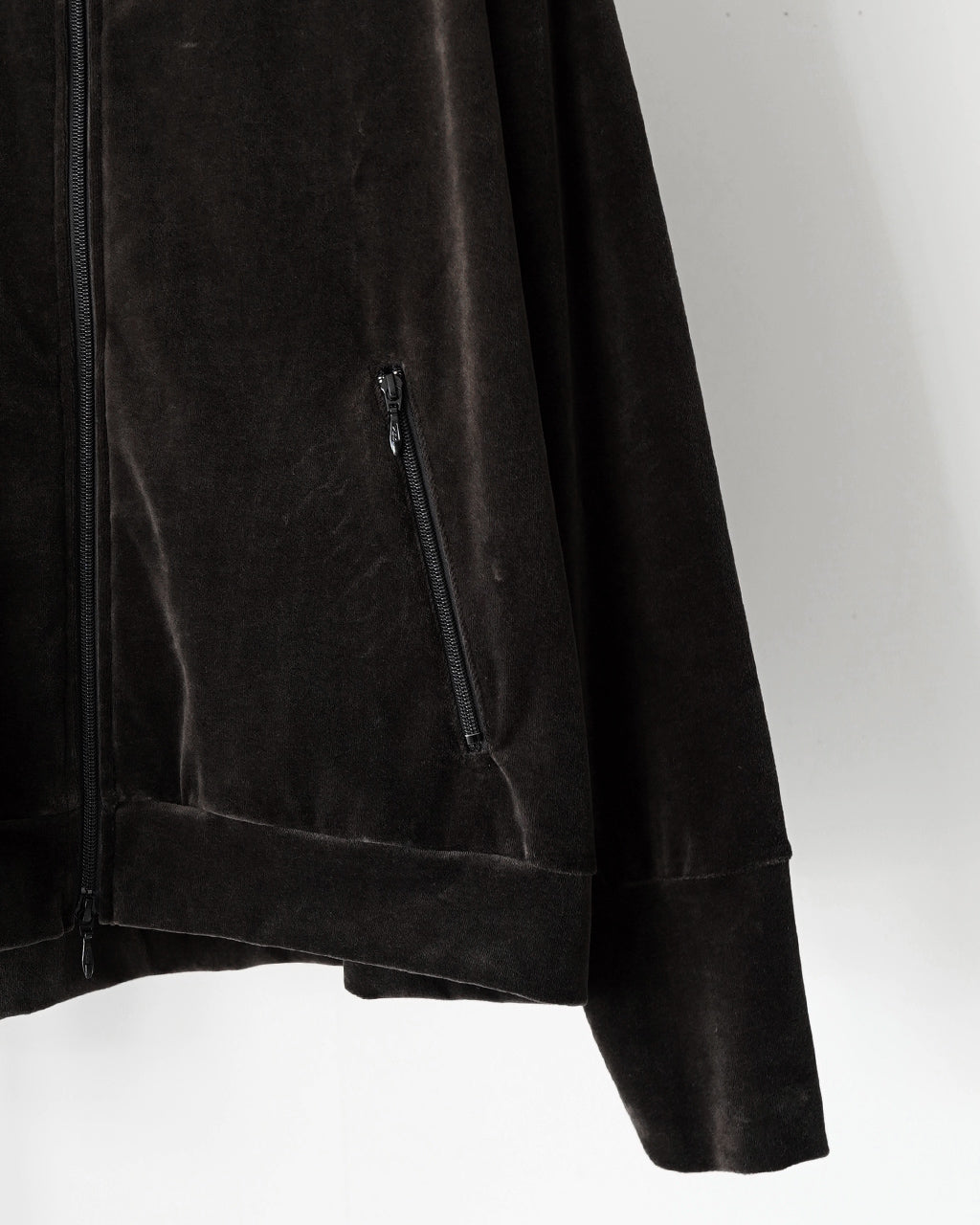 30/- Organic Cotton Velour Full Zip Track Jacket M25C19CS01C