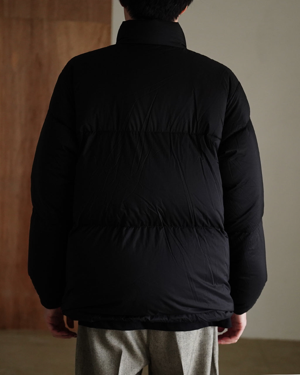 Recycle Nylon Mini Ripstop Down Jacket M25C26BL01C