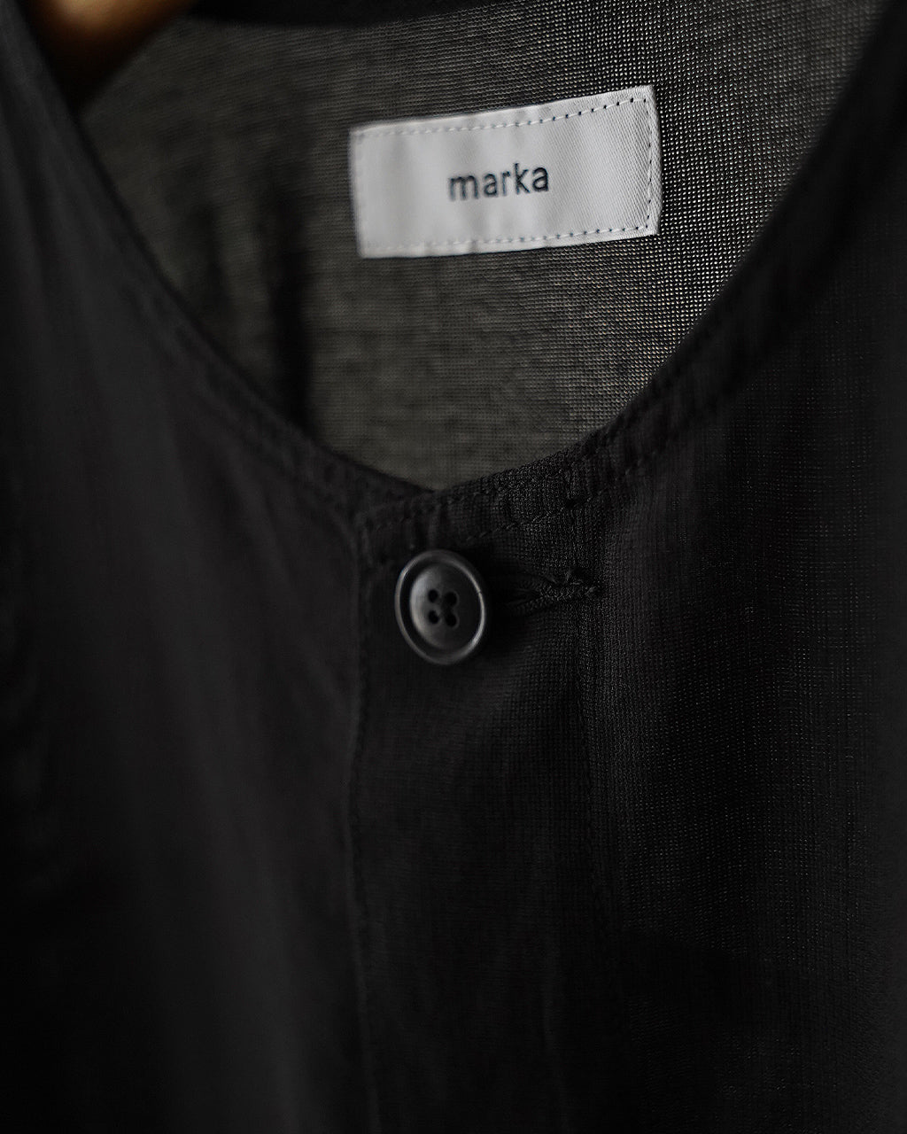 NO COLLAR TRUCKER JACKET M26A16BL01C