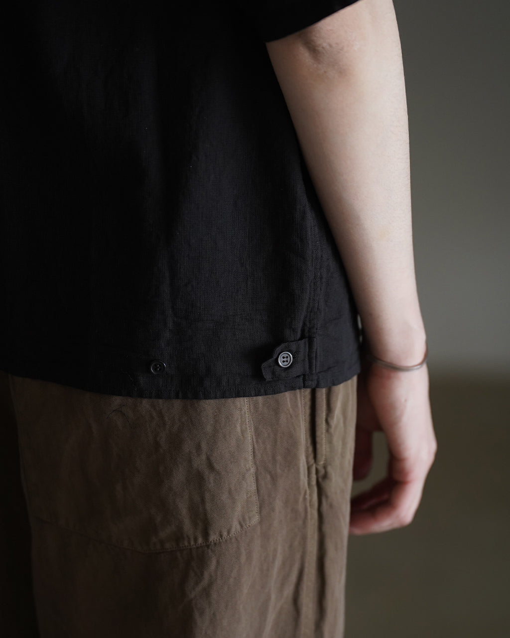 OPEN COLLAR S/S SHIRT M26A16SH01B