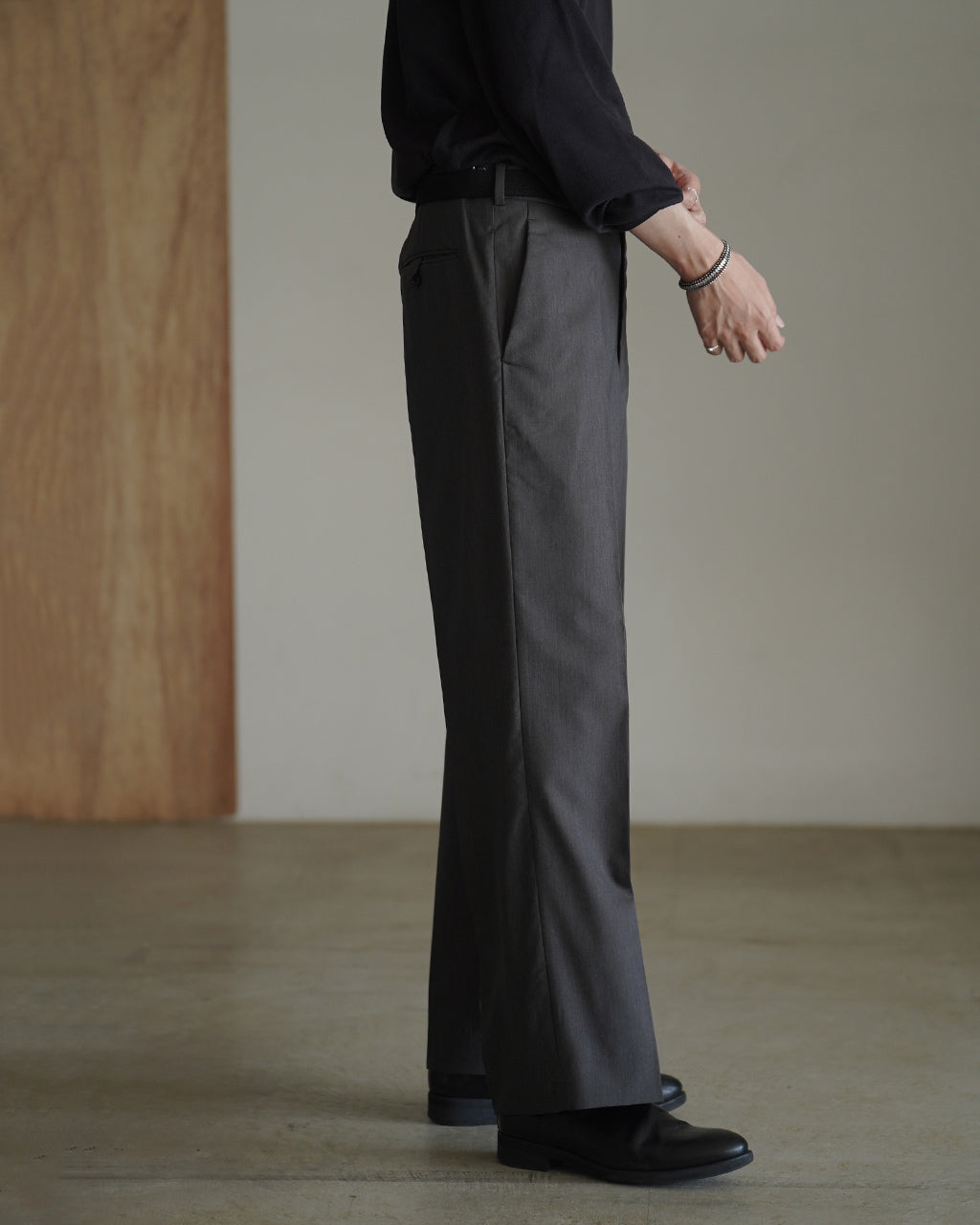 REGULAR FIT STRAIGHT TROUSERS M26C01PT02C