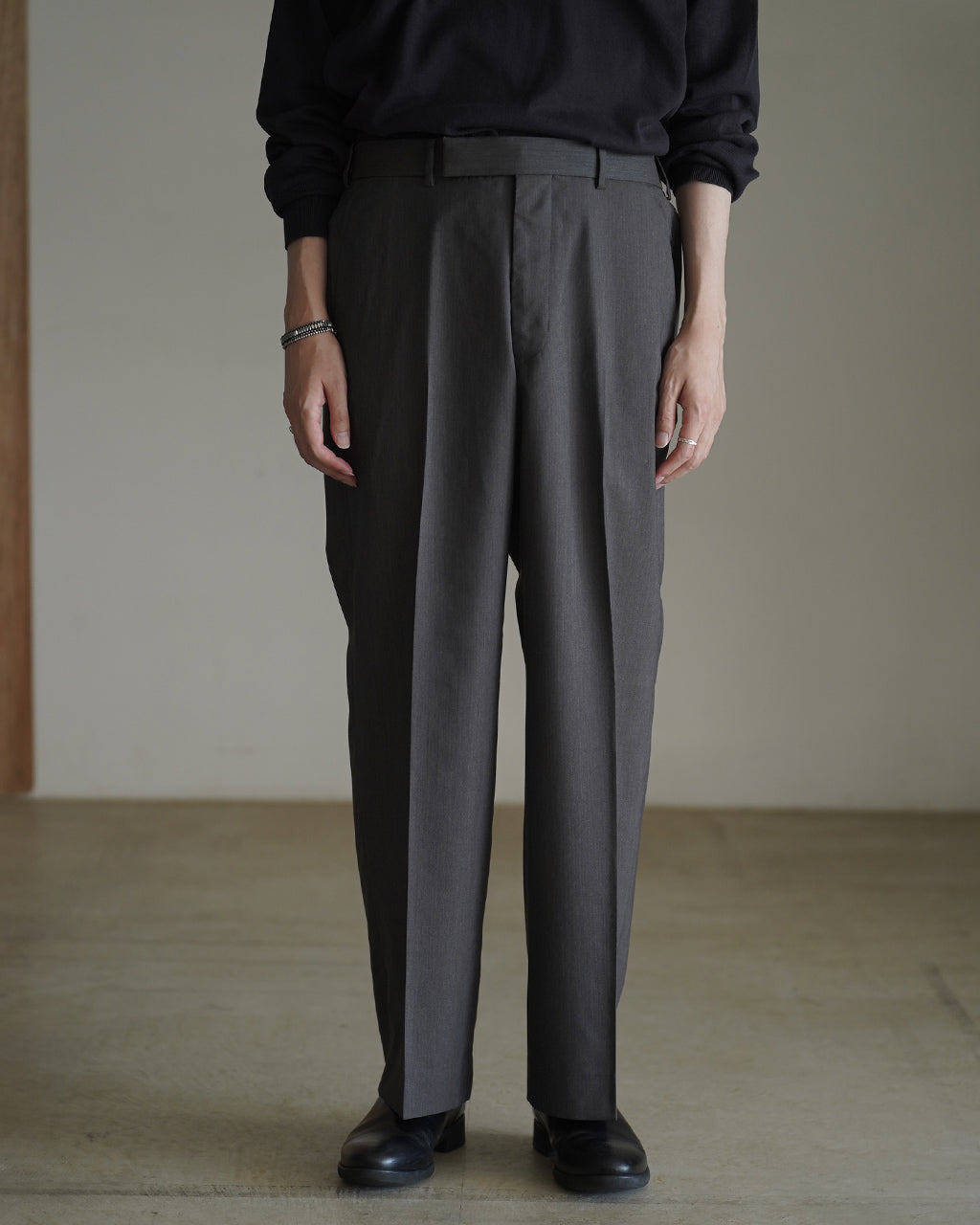 REGULAR FIT STRAIGHT TROUSERS M26C01PT02C
