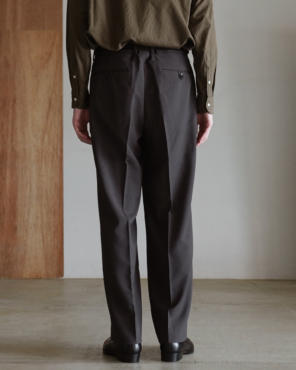 REGULAR FIT STRAIGHT TROUSERS M26C06PT02C