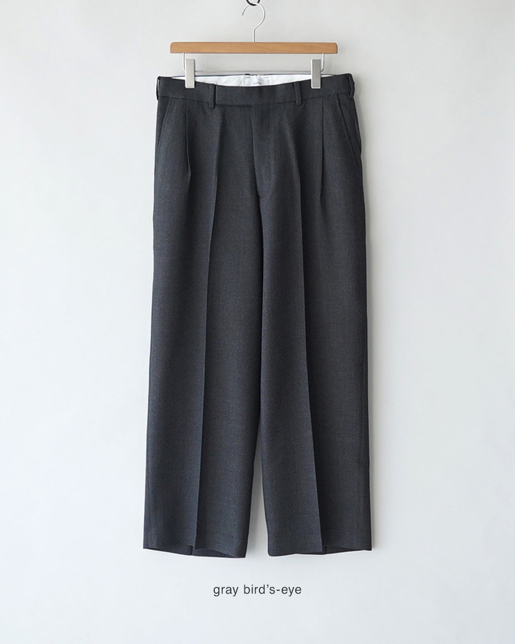 Single Pleat Wide Trousers M26C10PT02C
