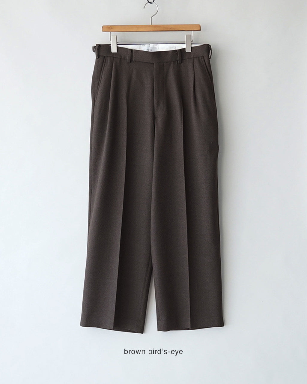 Single Pleat Wide Trousers M26C10PT02C