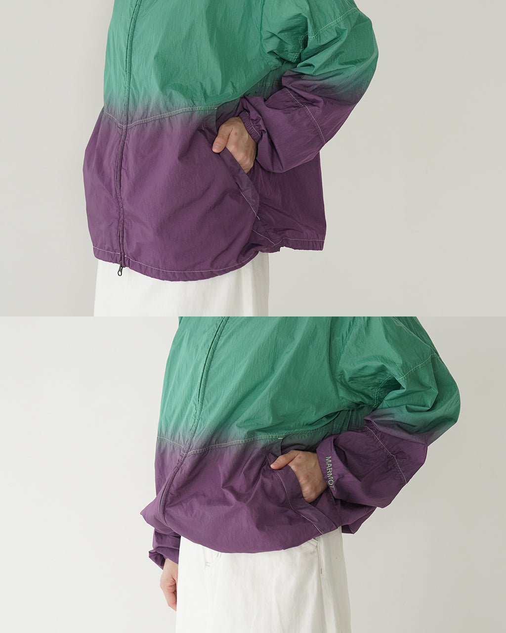 \GW限定!クーポン10%OFF/マーモットキャピタル MARMOT CAPITAL グラデーションジャケット メッシュ GRADATION JACKET 25SS-L3-06 軽量 ナイロン アウター【送料無料】