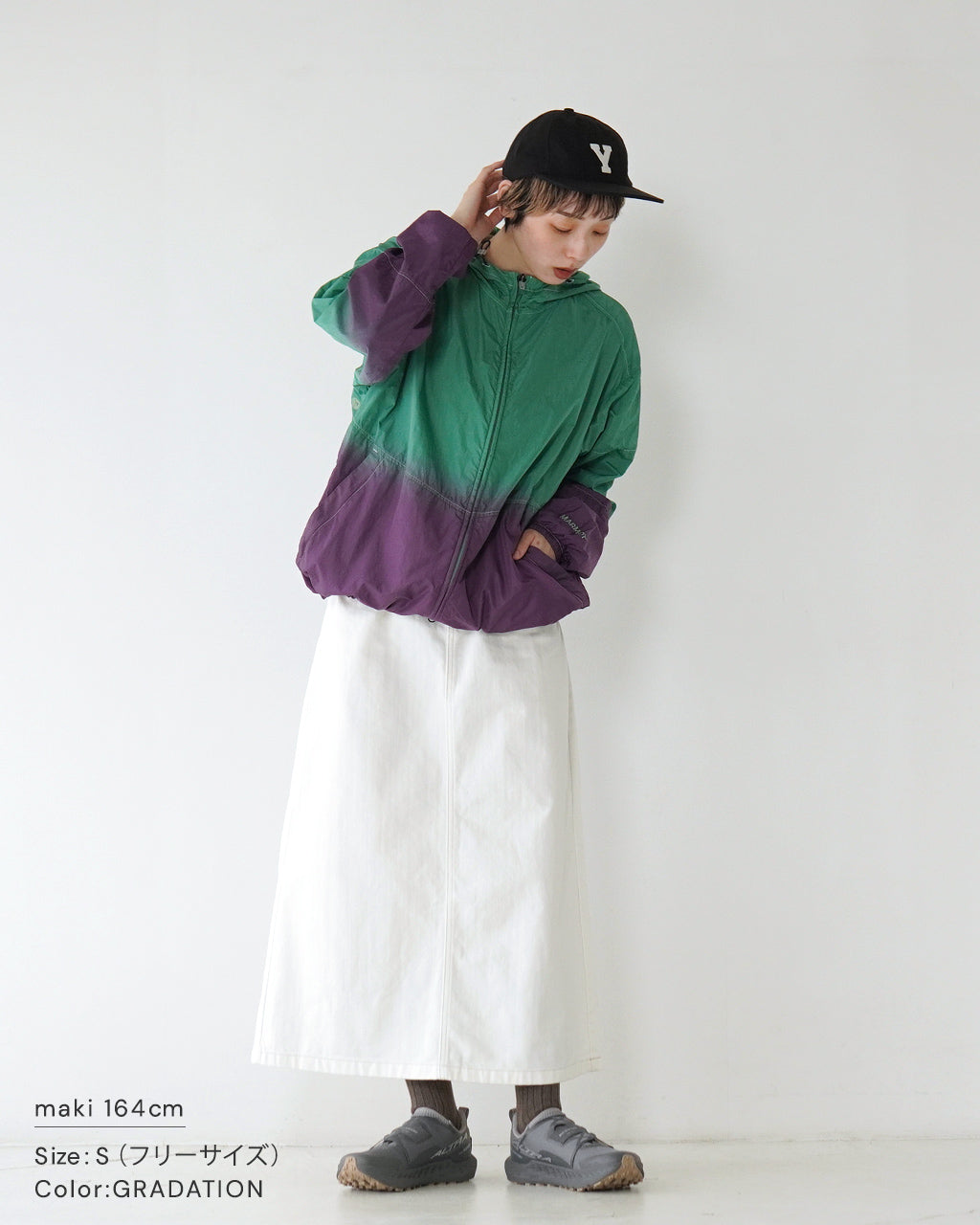 \GW限定!クーポン10%OFF/マーモットキャピタル MARMOT CAPITAL グラデーションジャケット メッシュ GRADATION JACKET 25SS-L3-06 軽量 ナイロン アウター【送料無料】
