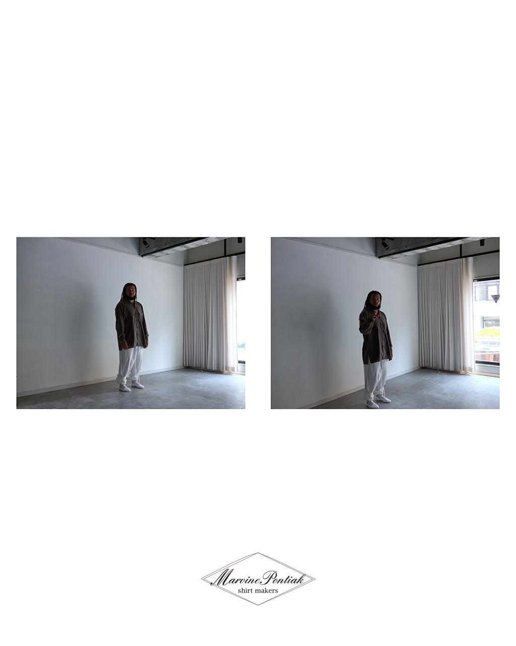【実店舗のみ展開】Open Collar Shirts MPSM-1903S