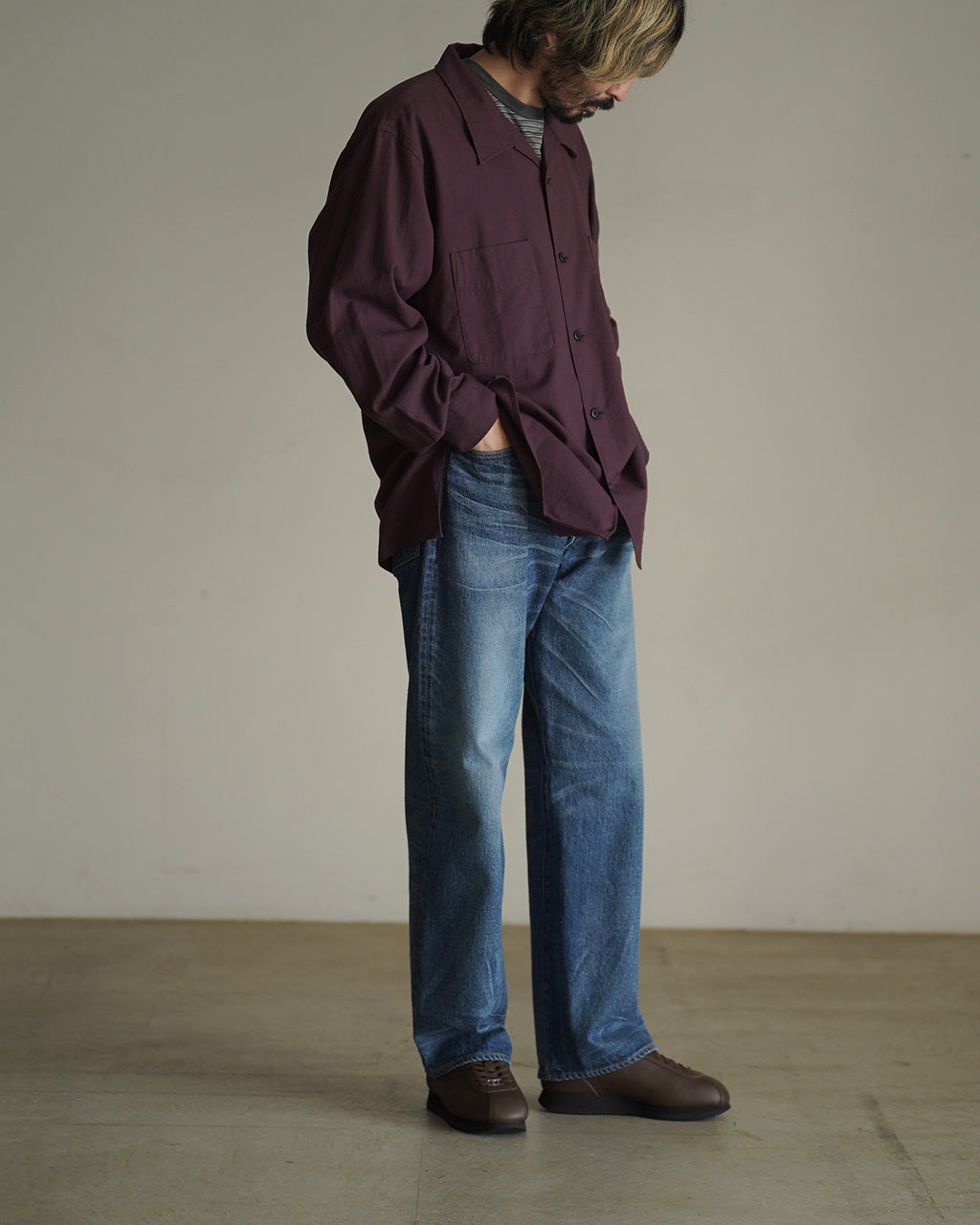 Open Collar Shirt MPSM-1921S