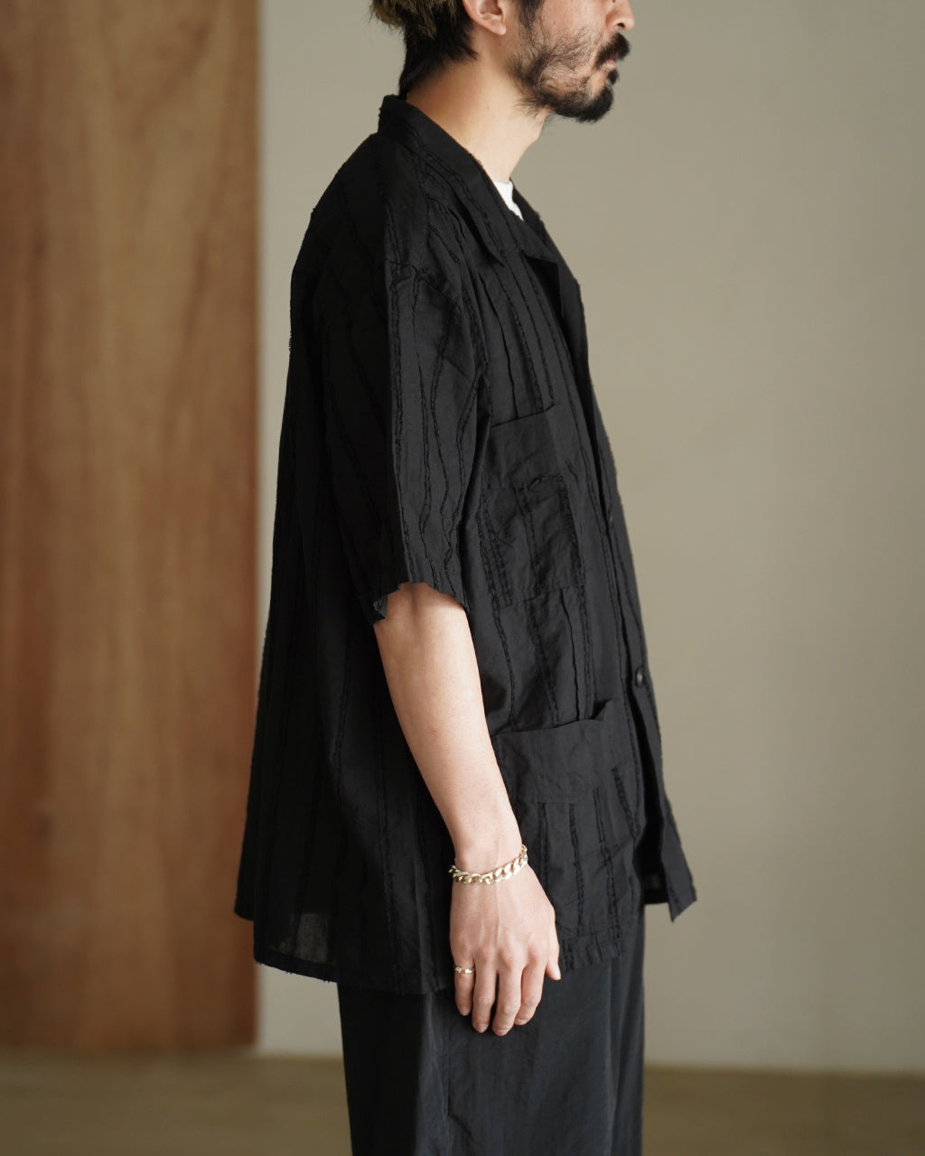 Marvine Pontiak Shirt Makers Bubbly SH MPSM-2204S 半袖 キューバシャツ|Crouka(クローカ)