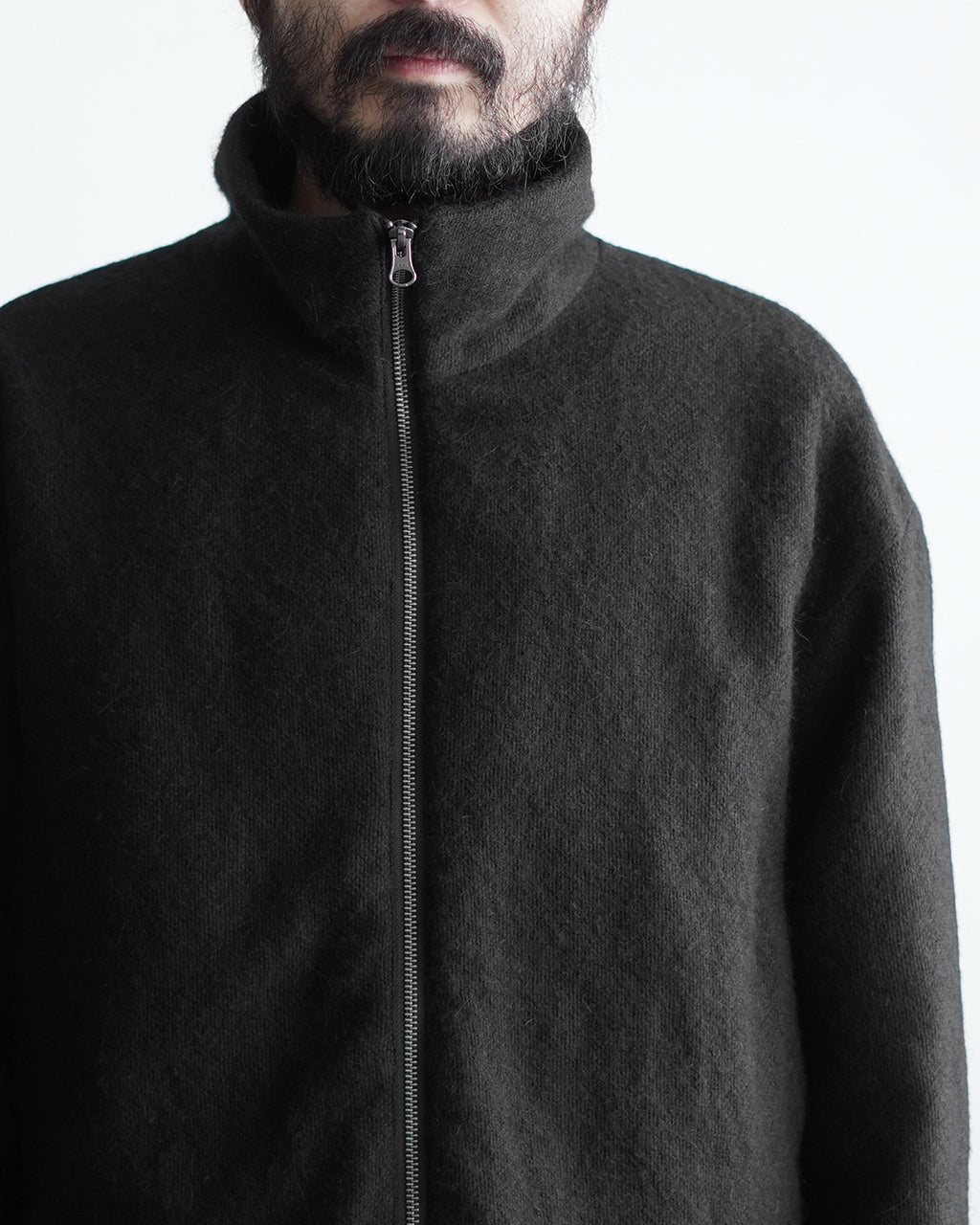 ALPACA/COTTON BLOUSON 2502-090