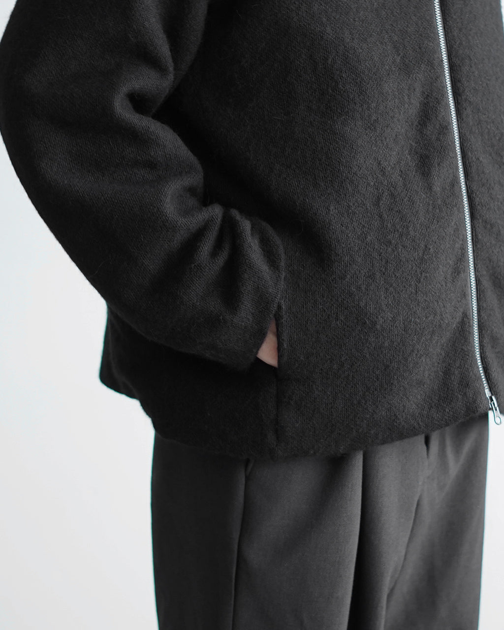 ALPACA/COTTON BLOUSON 2502-090