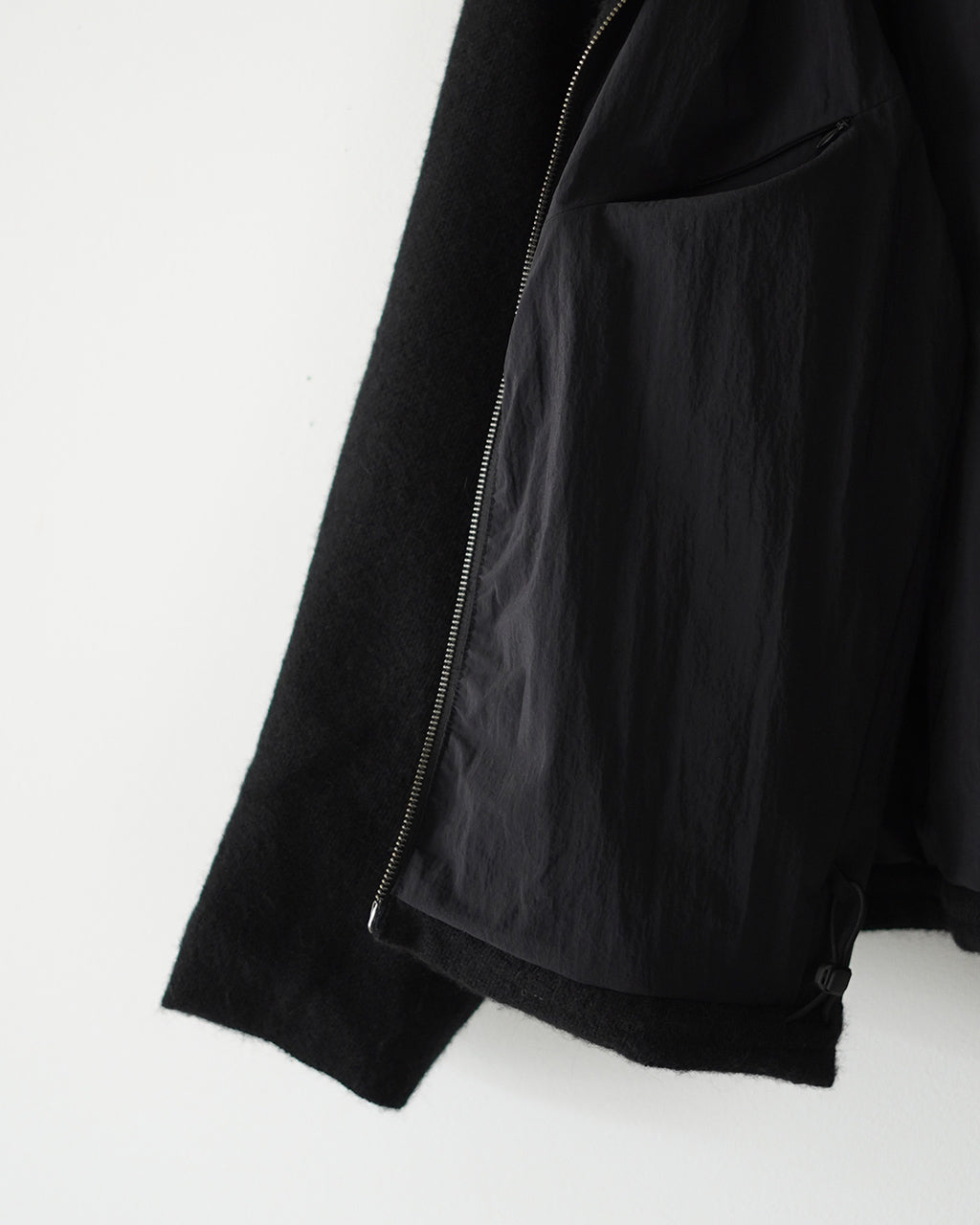 ALPACA/COTTON BLOUSON 2502-090