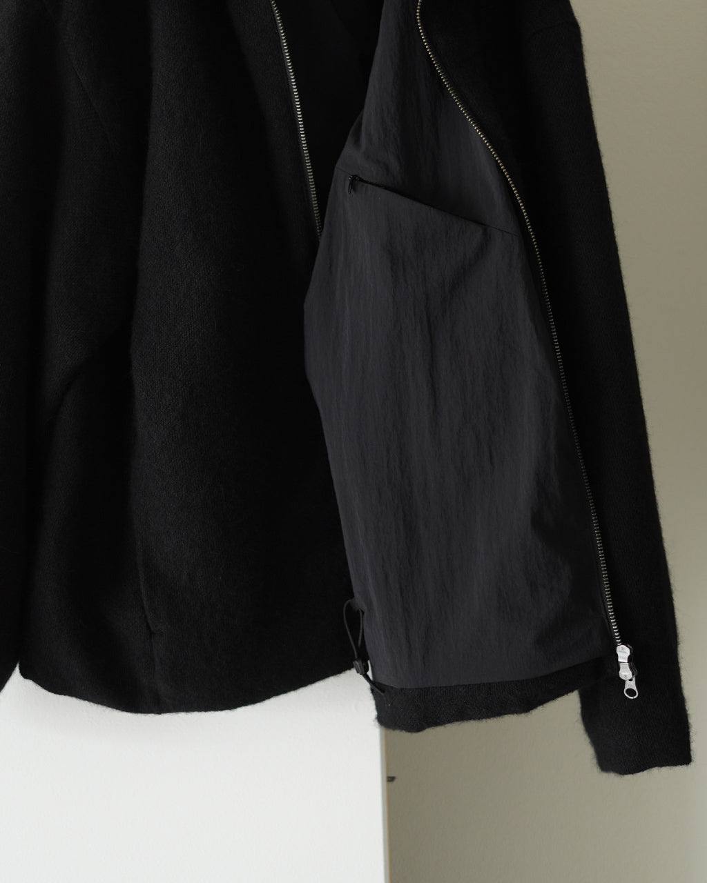 ALPACA/COTTON BLOUSON 2502-090