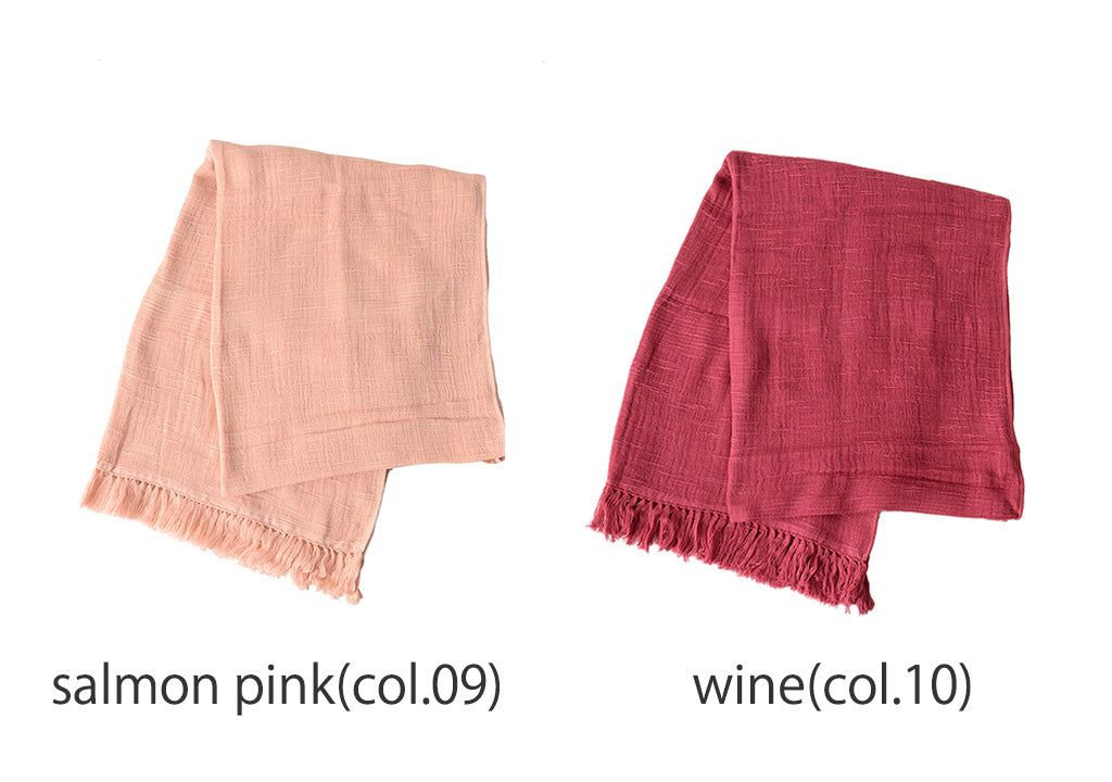 みやざきタオル オーガニックコットン ショール 大判マフラー 今治 Imabari shawl 170 綿100 紫外線対策