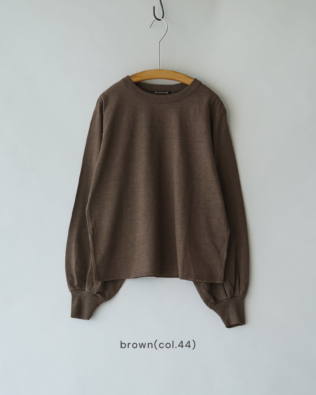 PUFF SLV LONG T-SHIRT 長袖 1-210069