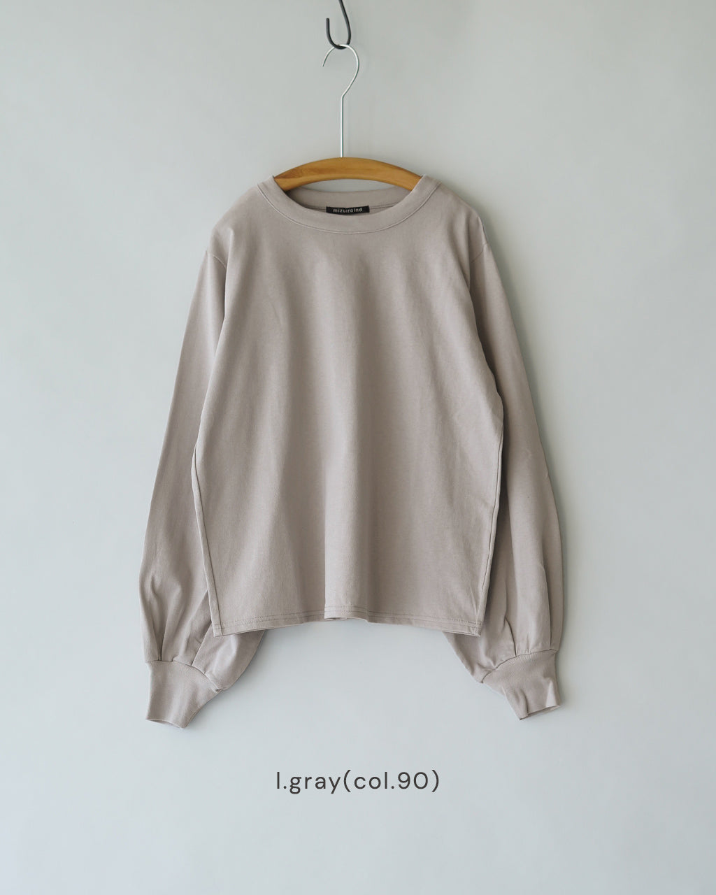 PUFF SLV LONG T-SHIRT 長袖 1-210069