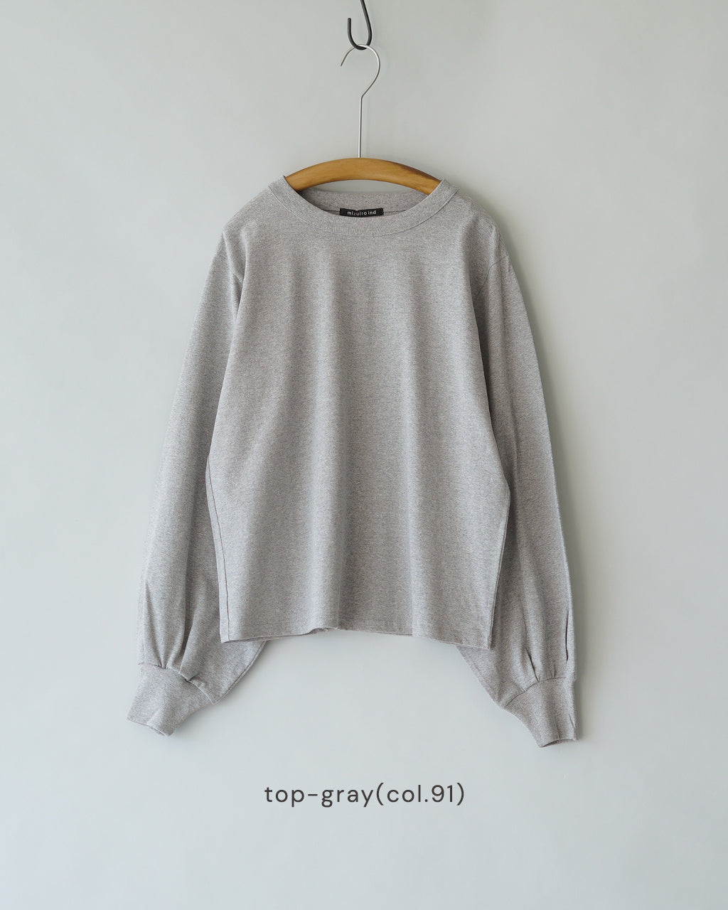 PUFF SLV LONG T-SHIRT 長袖 1-210069