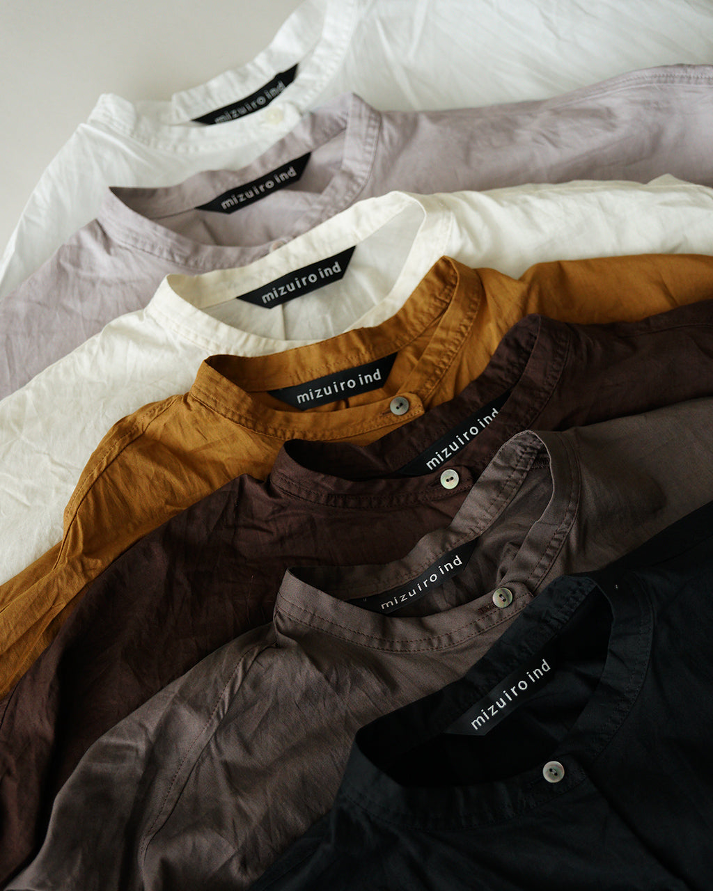 back gather wide shirt 1-238975