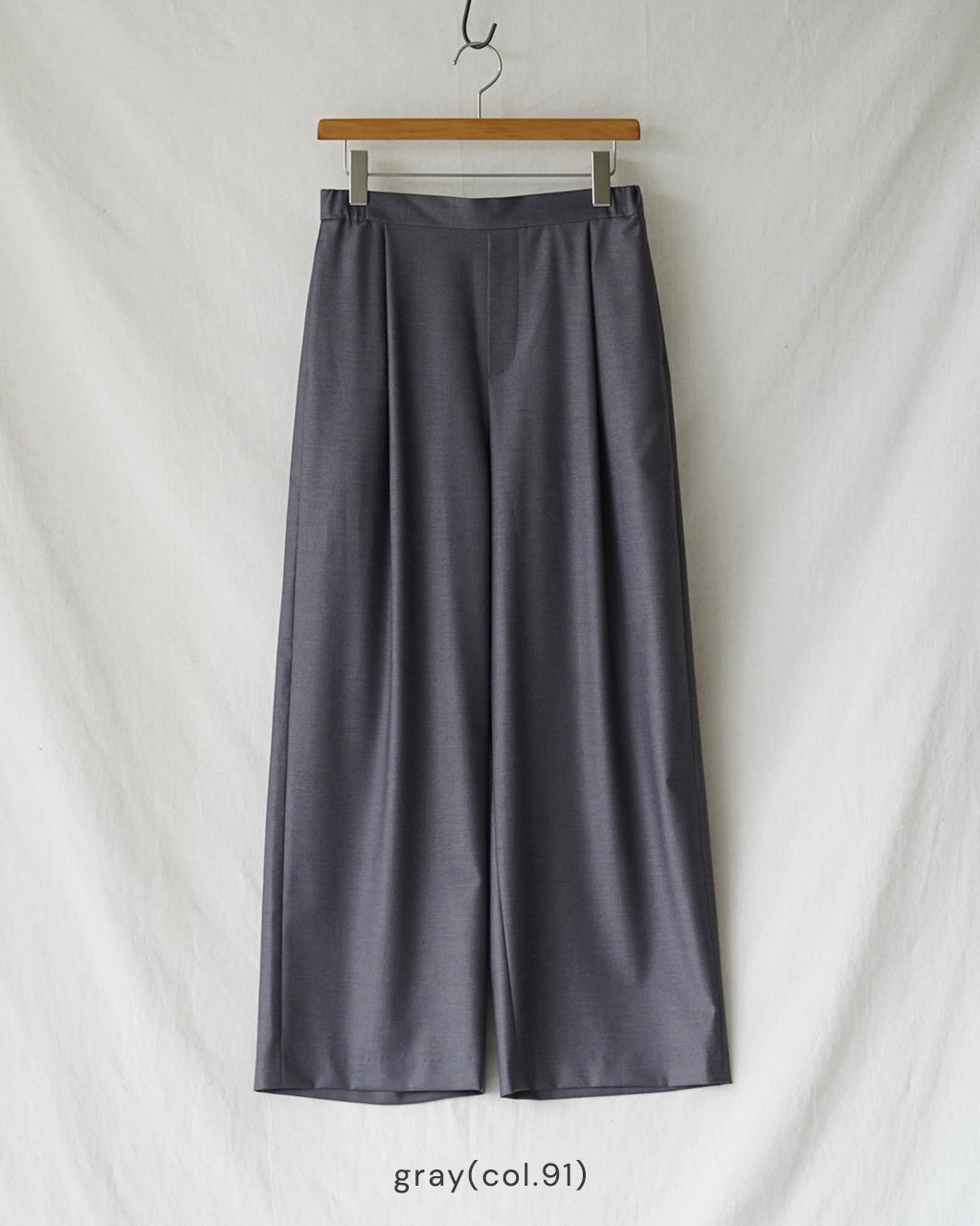 TWO TUCK SLACKS 1-260100