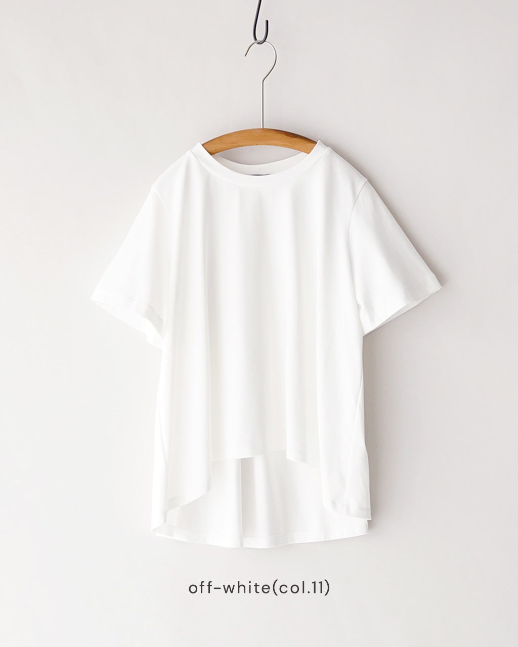 flare crew neck Tshirt 2-210148