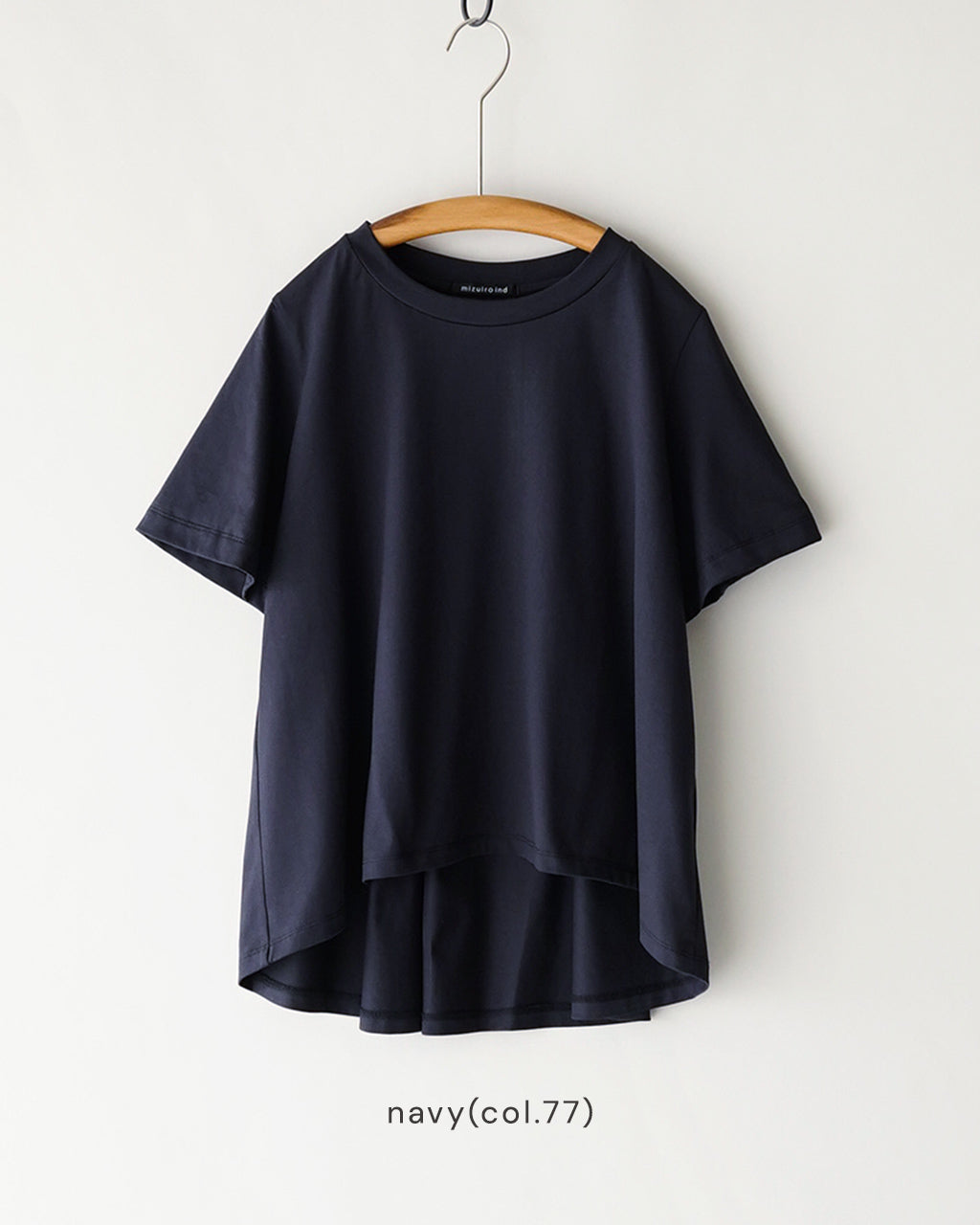 flare crew neck Tshirt 2-210148