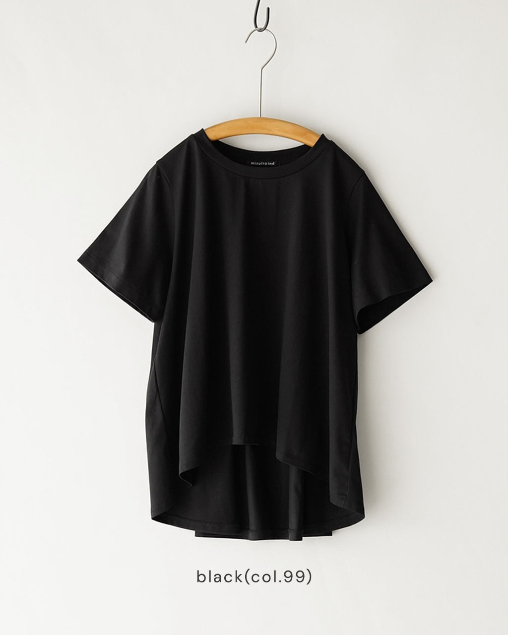 flare crew neck Tshirt 2-210148