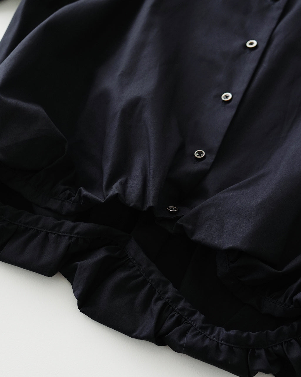 mizuiro ind ミズイロインド ハーフスリーブ バルーン シャツ half slv balloon shirt 半袖シャツ 軽量 5分袖 ブラウス 2-230080 【送料無料】