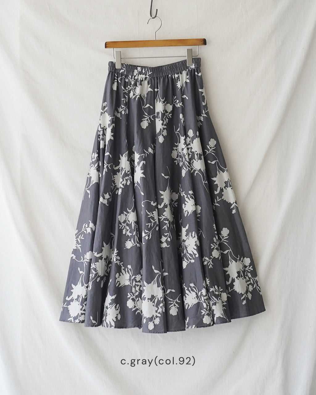 mizuiro ind ミズイロインド flower print volume flare skirt 花柄プリントボリュームフレアスカート | Crouka(クローカ)