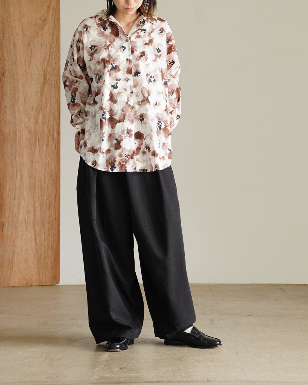 print wide shirt 3-230148