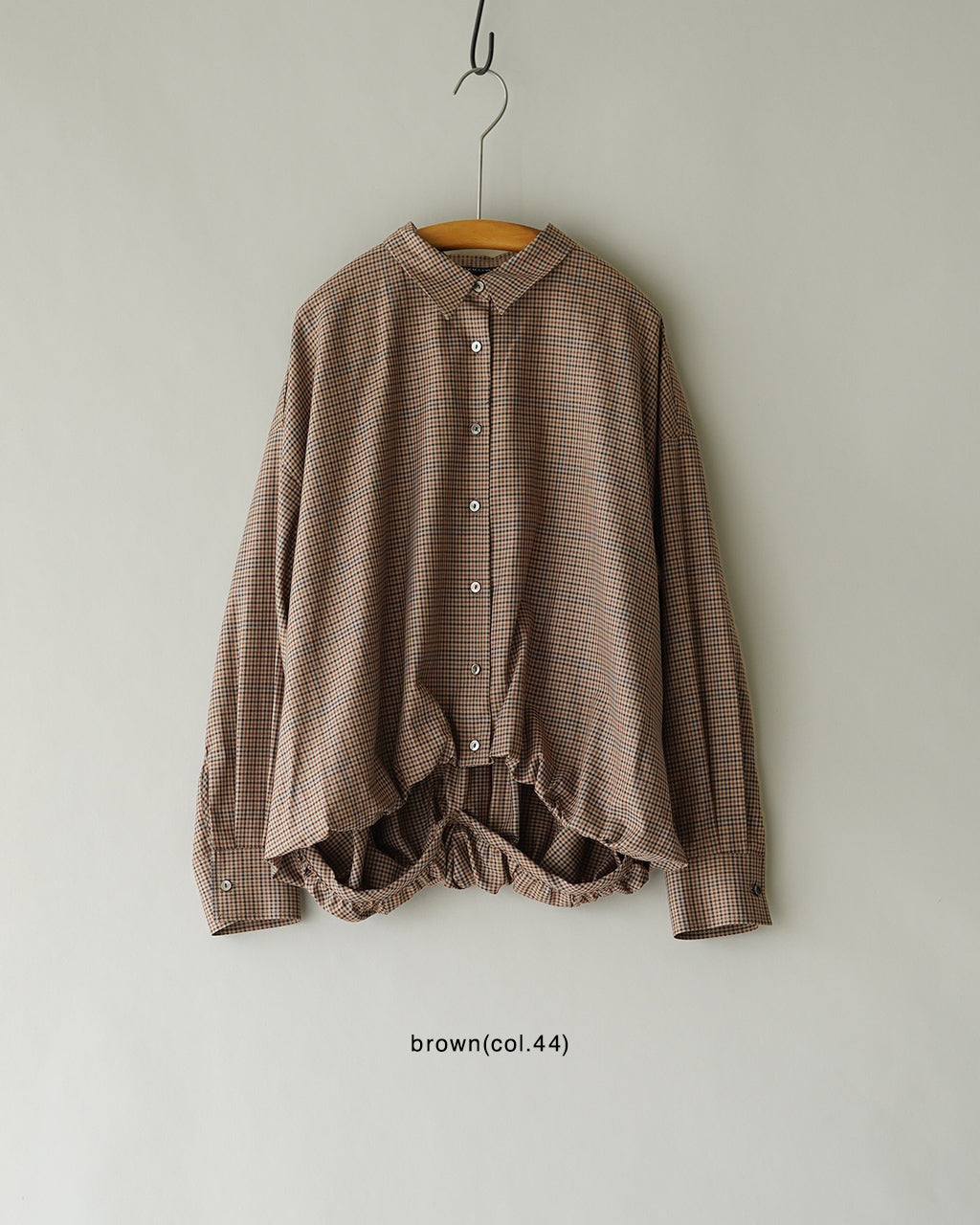 check long slv ballon shirt 3-230135
