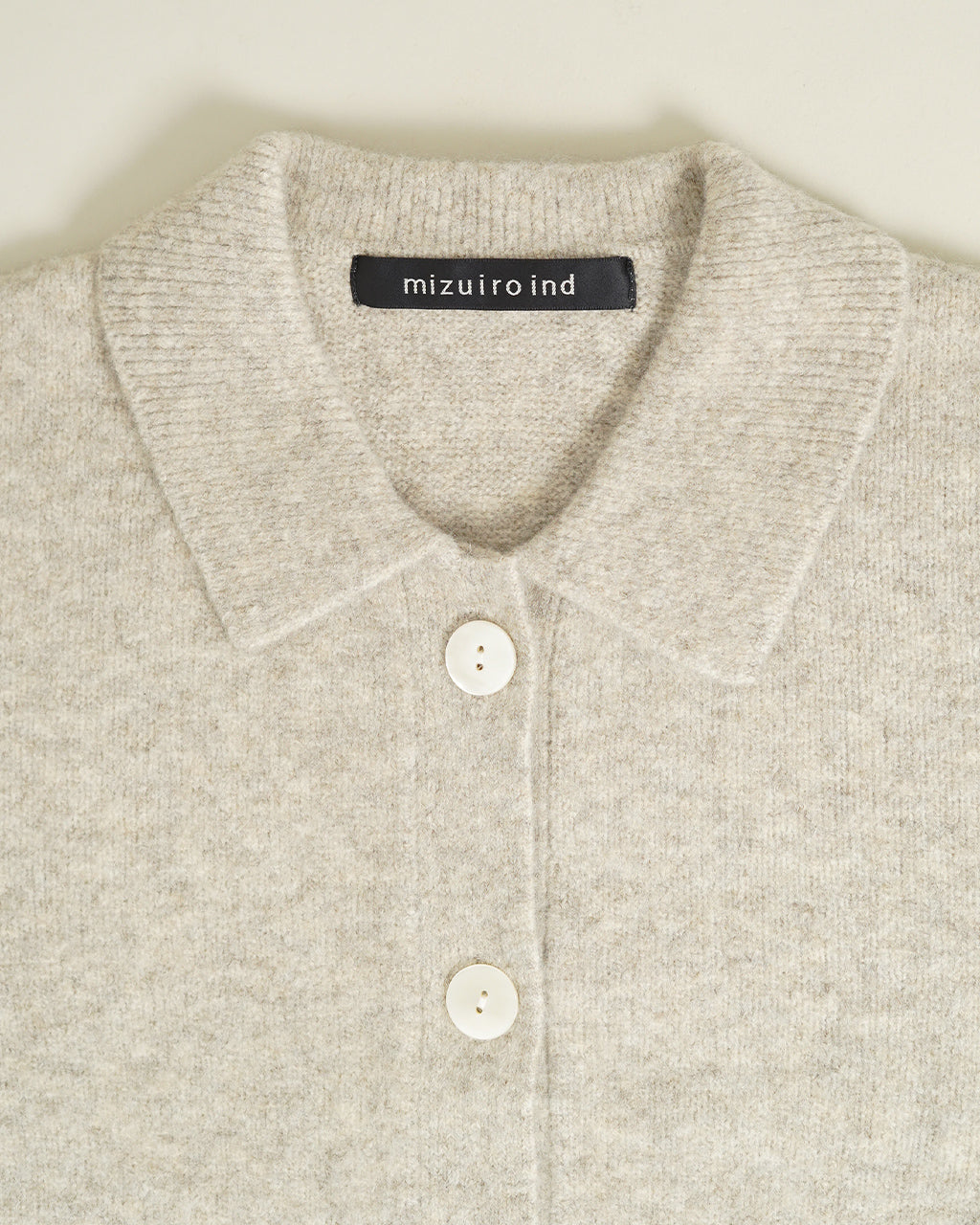 high neck shirt collar short C/D 3-220158