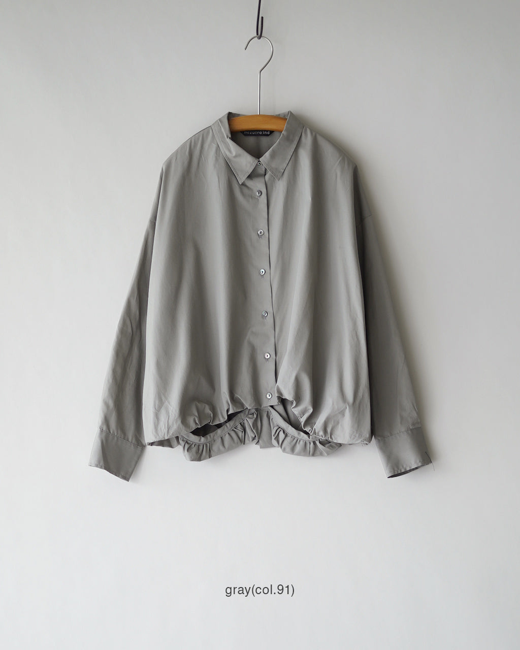 long slv ballon shirt 3-230132