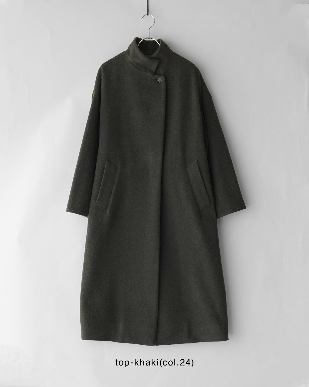 stand collar coat 3-270091