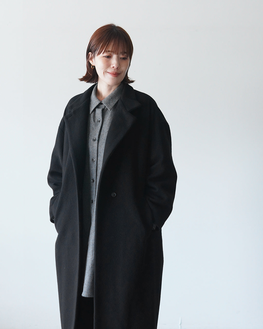 stand collar coat 3-270091