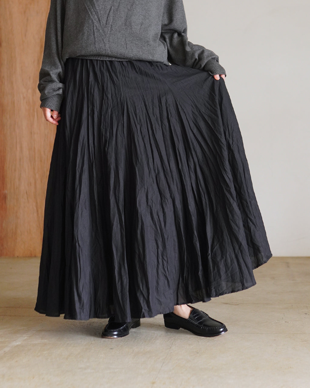 VOLUME FLARE SKIRT 3-260010